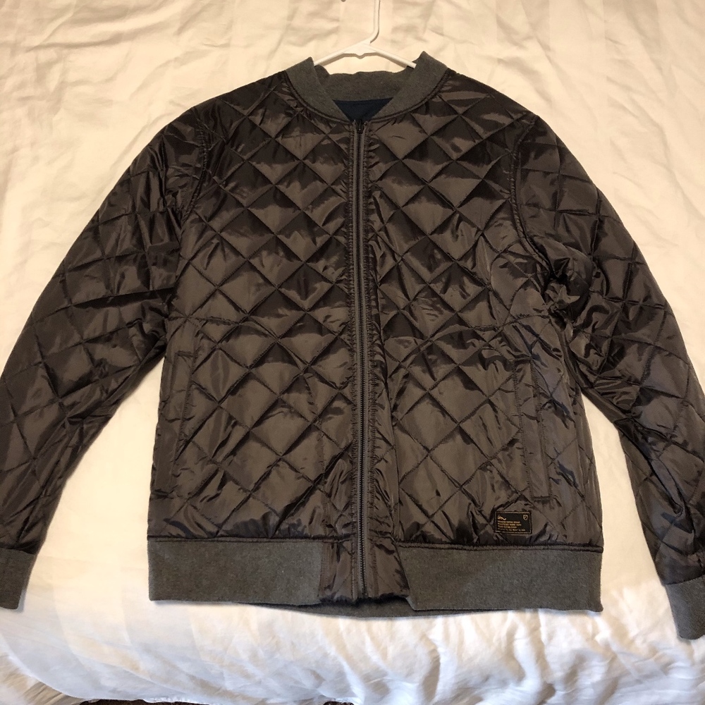 Imperial Motion Reversible Quilted Bomber Large